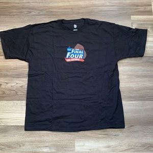NCAA 2008 Final Four San Antonio Coke Black Coca Cola Shirt Basketball NBA New